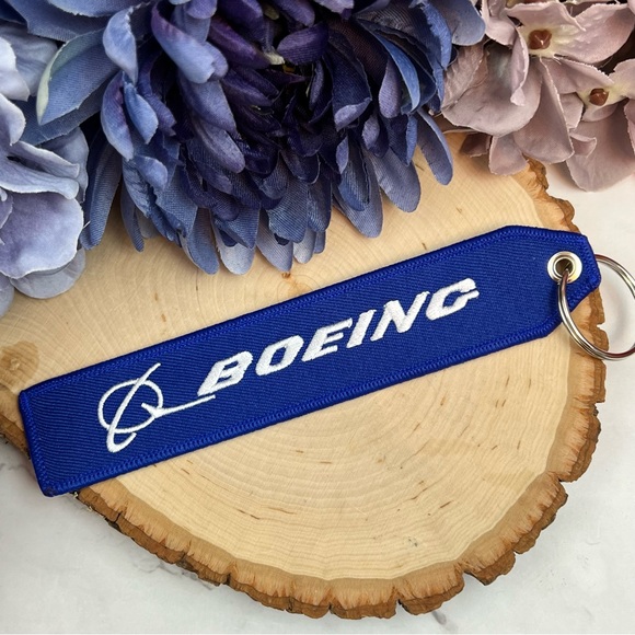 Boeing Aviator Keychain Luggage Tag - Picture 5 of 13